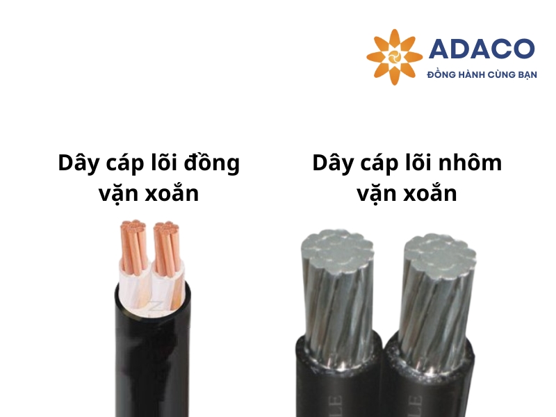 dây cáp vặn xoắn